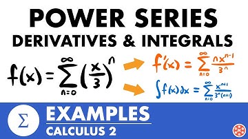 Power Series - Derivatives & Integrals Examples | Calculus 2 - JK Math