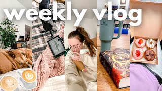 i read 3 books + 2hr vlog y’all!!!!! | WEEKLY VLOG