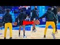 James Harden Teaches Dwyane Wade's son How To Do A LEFT-HANDED CROSSOVER