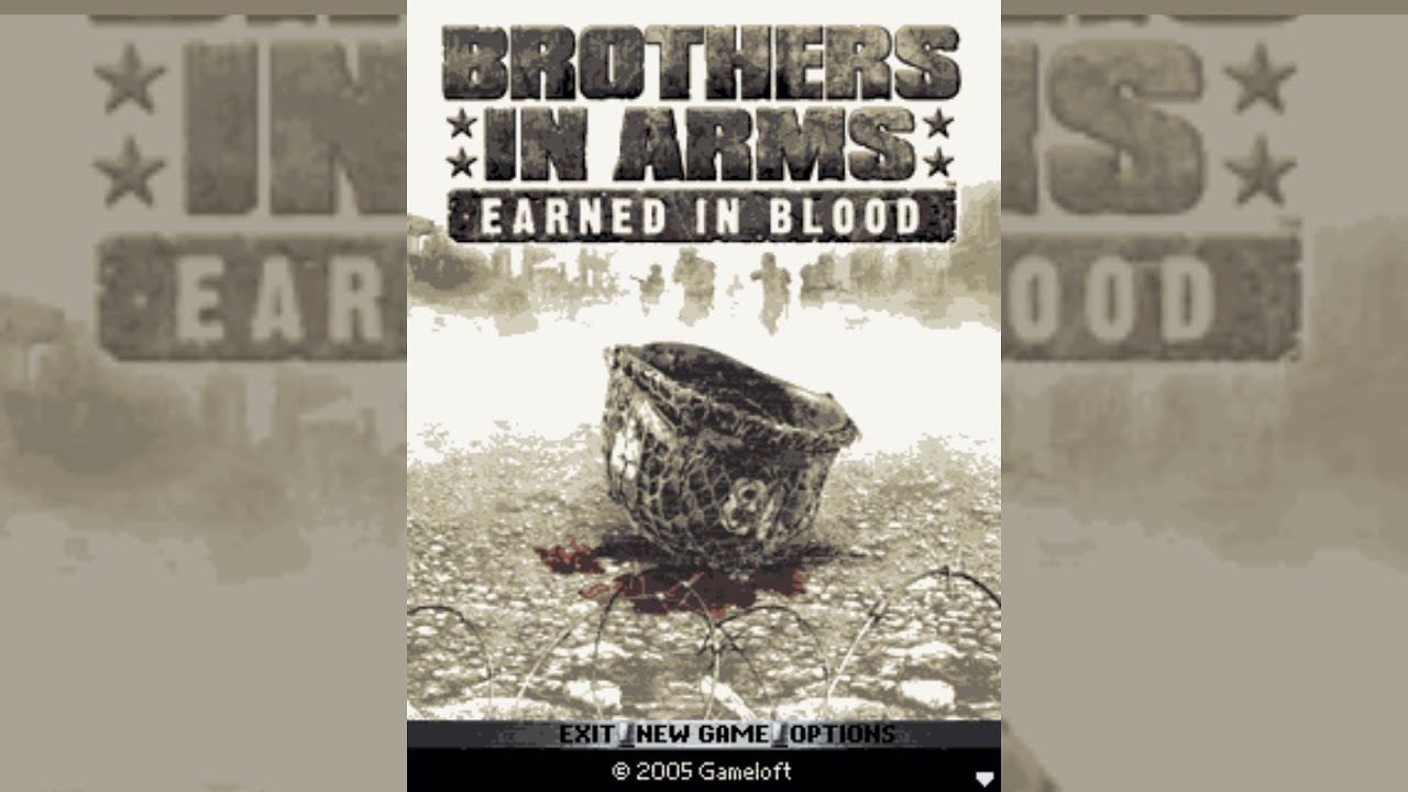 Brothers in Arms Earned in Blood Java Game YouTube