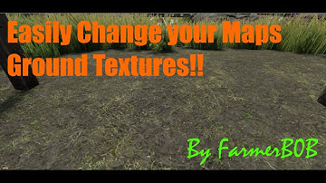 How to Easily Change Ground Textures in your Map!
