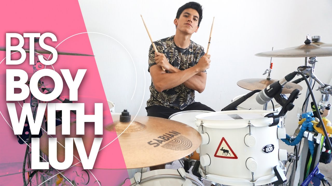 BOY WITH LUV - BTS ft Halsey | Alejandro Drum Cover *Batería*