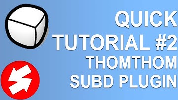 Cube to Sphere - SubD Plugin - Sketchup Quick Tutorial
