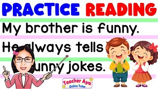 ENGLISH READING LESSON FOR KINDER GRADE1 GRADE2 | LEARN TO READ | READING TUTORIAL | TEACHER AYA