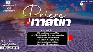 Download Lagu PRIERE DU MATIN - VENDREDI 05 DECEMBRE  2025 -  HUMULIATION REMERCIEMENT- FRERE  BIGOT LUXONER MP3