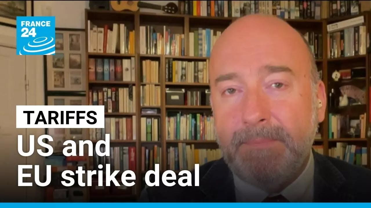 US and EU strike deal with 15% tariff to avert trade war • FRANCE 24 English