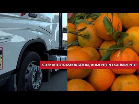 Video Autotrasportatori in protesta, cresce la preoccupazione per le merci