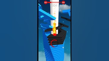 stack Ball 3D gameplay 💪 level 263 😀😃😄😁😆😅#shorts #shortsfeed #gameplay