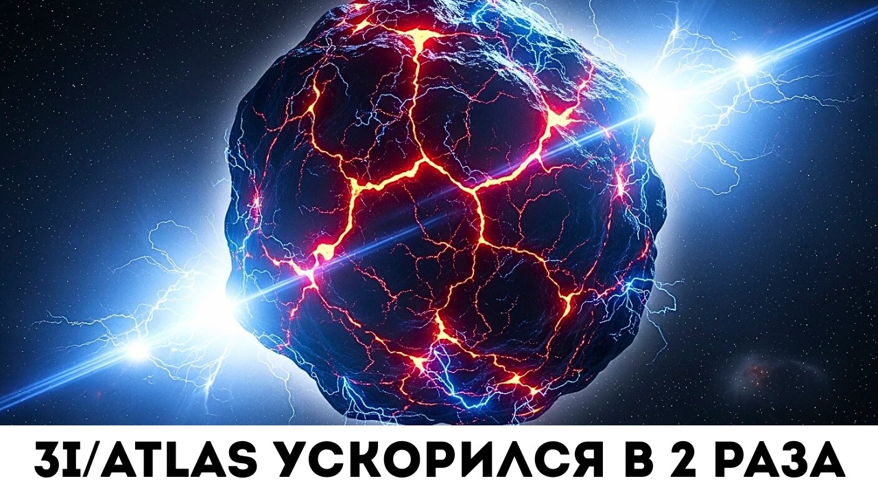 3I/ATLAS УСКОРИЛСЯ в 2 РАЗА. Почему он раскрутился после Солнца? |   Новости 3i/atlas 2026 года