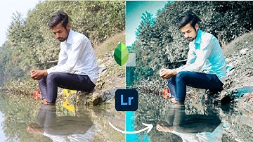 Lightroom photo editing tutorial+Snapseed Retouching