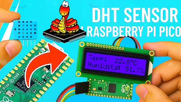 DIY Portable Weather Station with DHT Sensor, LCD & Raspberry Pi Pico!