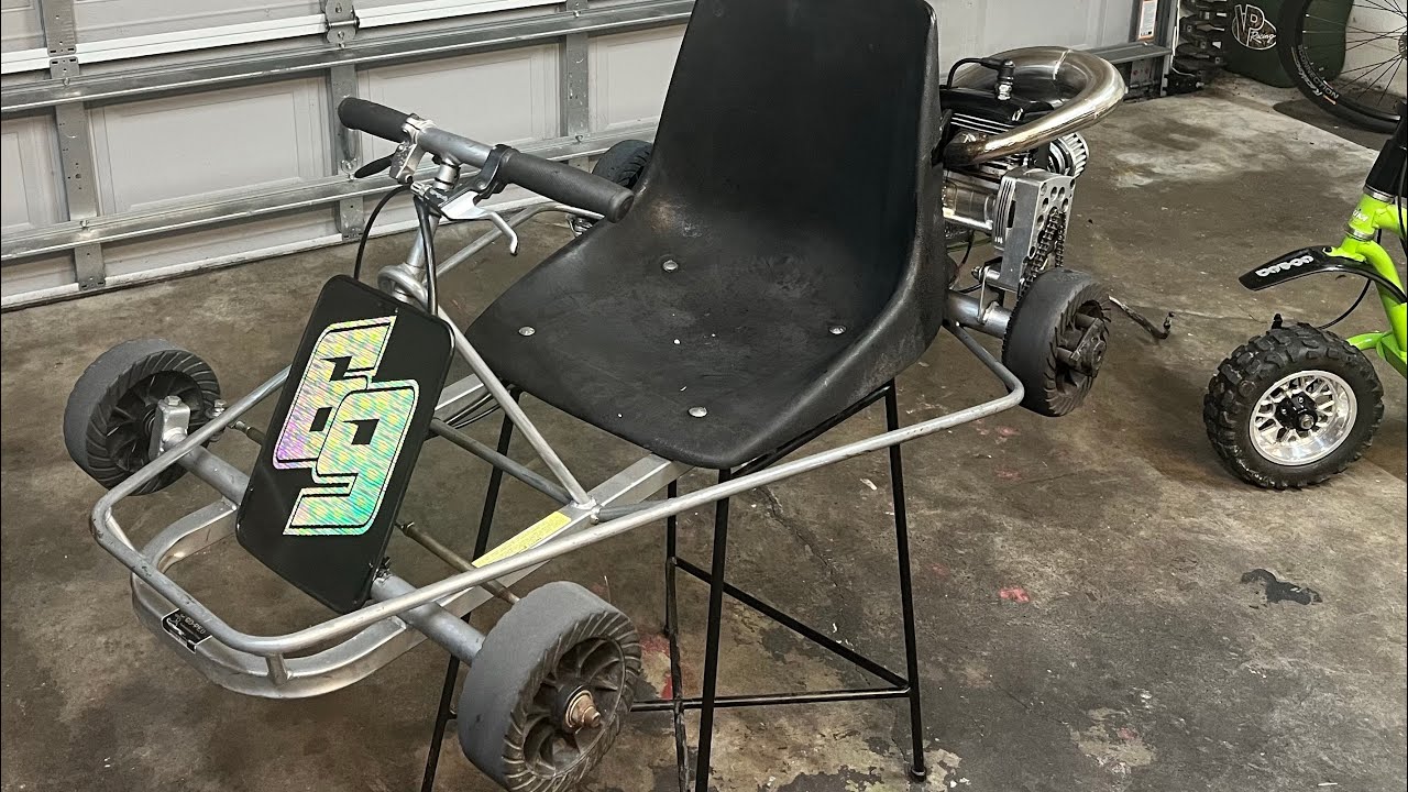 【fatboy.go.go.go】 SAY YEAH Go Kart,Safety Steel Frame Go Kart for Kids 8+