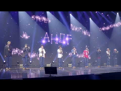 AHOF ジョンウ WHO WE ARE showcase 入場限定 トレカ