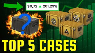 Top 5 Best Cases To Buy Right Now | CS2 Investing