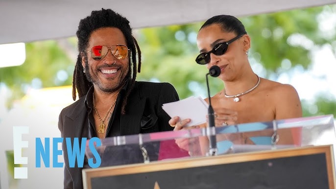 Zo Kravitz Roasts Her Dad Lenny Kravitz During His Walk Of Fame Ceremony E News