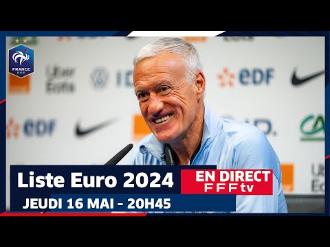 Liste Euro 2024 : Conférence de Didier Deschamps en replay