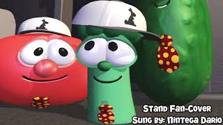 Veggietales Stand Mini Fan-Cover