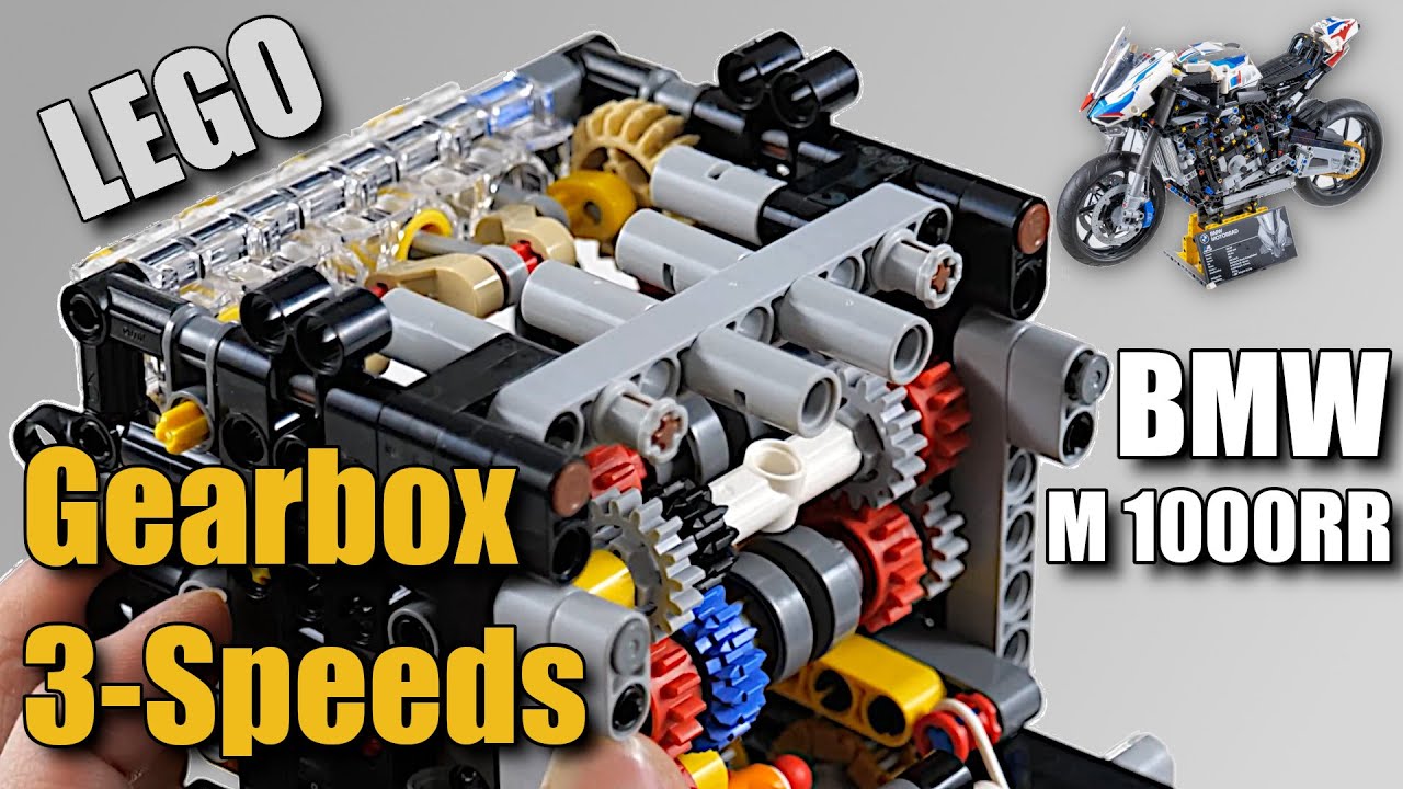 LEGO Technic Gearbox Test, LEGO BMW M 1000RR, LEGO 42130, LEGO Technic  2022