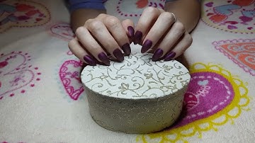 ASMR - Tapping - Cardboard Boxes - Fast Tapping - LoFi - No Talking