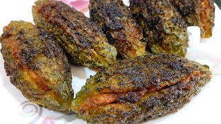 भरवा करेला बनाने का आसान तरीका /Bharwa Karela recipe /Tasty Karela sabji #shorts #shortsfeed #recipe