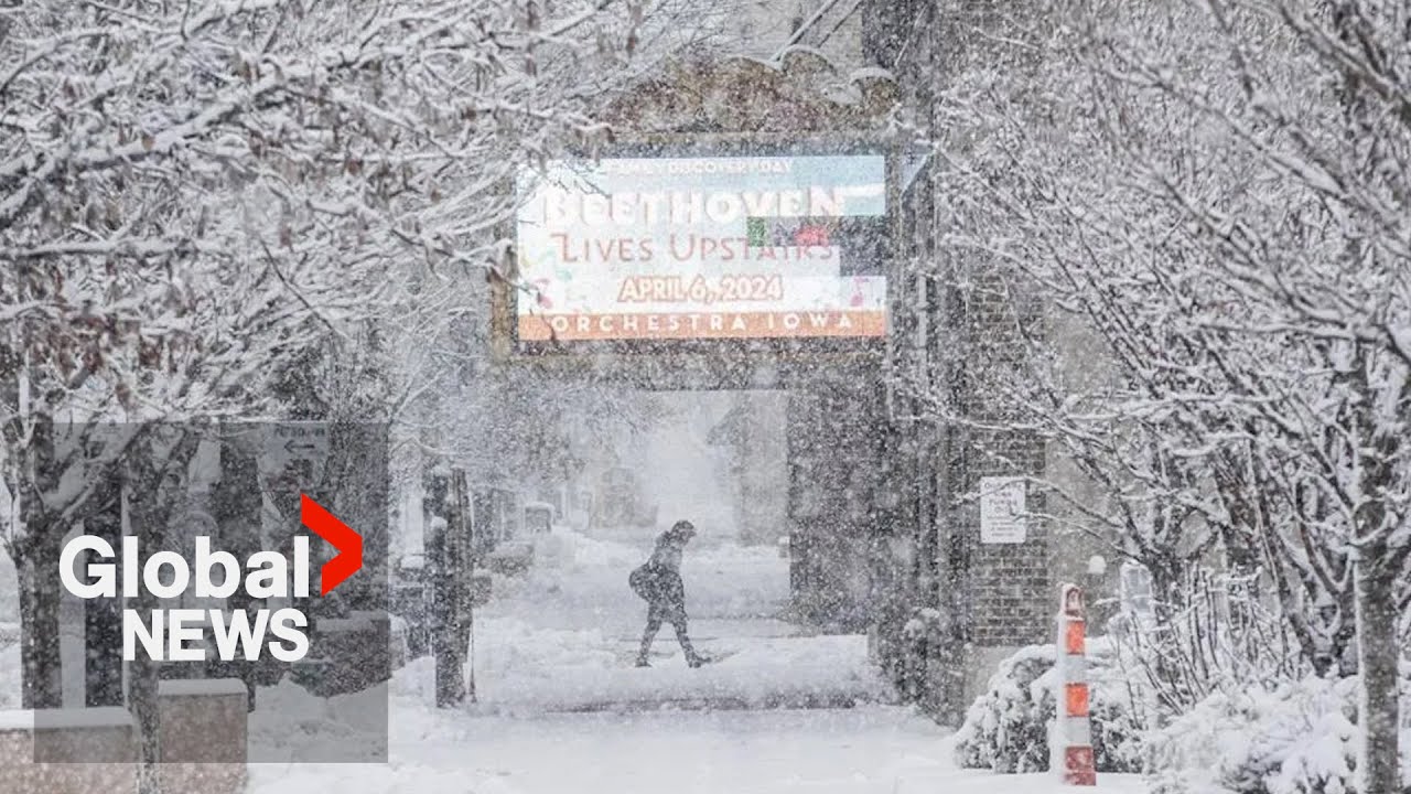 Polar vortex plunges Prairies into deep freeze - YouTube