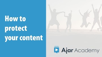 Protect your content fully so only paying members can view it - Ajar Academy