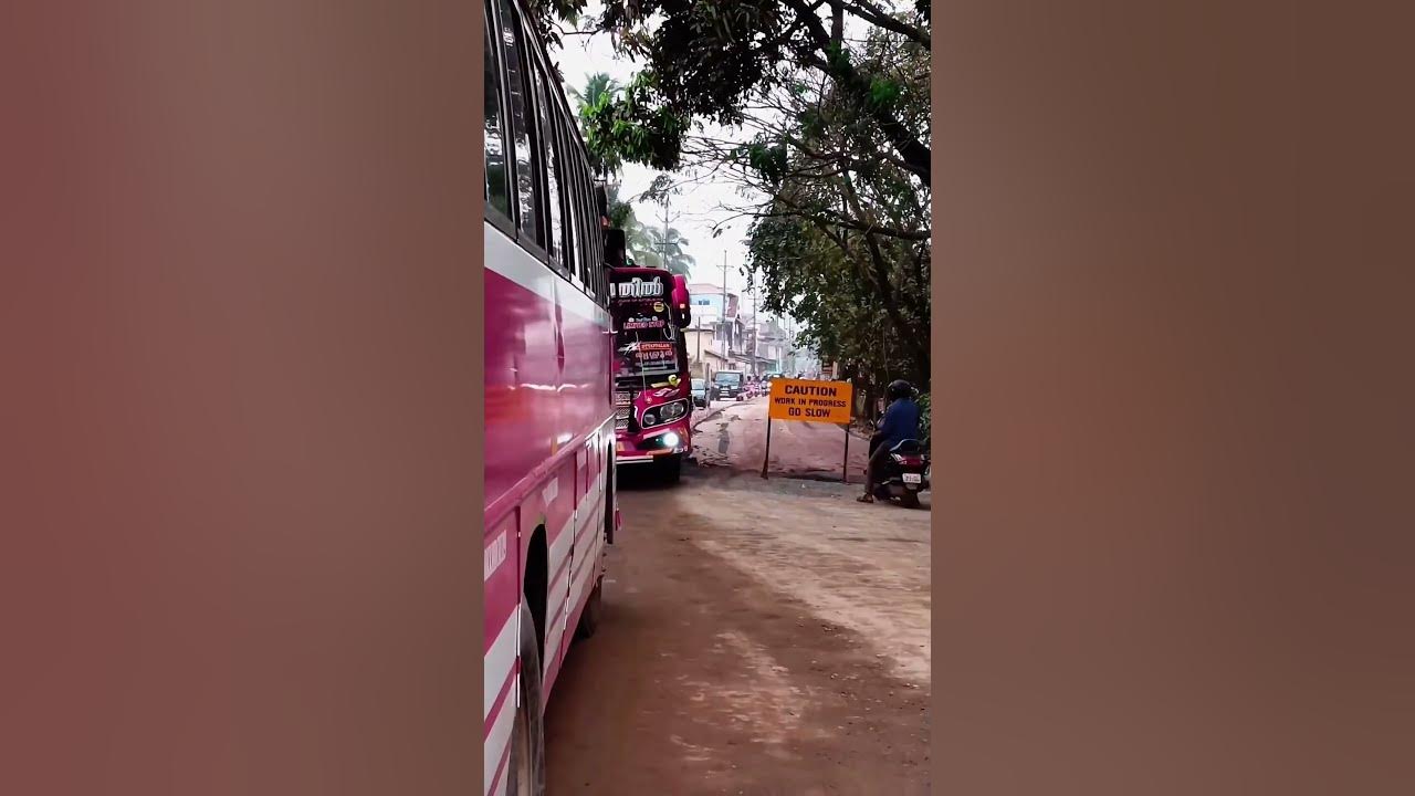 Bus Kerala Private Bus Kaarikkoottathil thrissur 🔁 ottapalam limitedstop vehicle_crazy