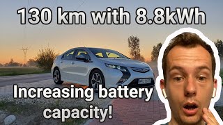 Opel Ampera battery degradation - how to recover capacity and what's the cost of battery replacement