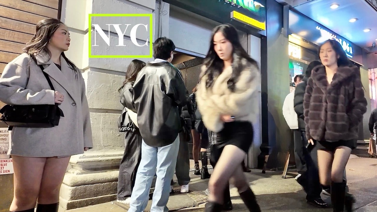 NYC Koreatown Late Night Nightlife Walk 2026