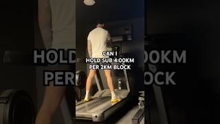 Can I hold sub 4min Km pace Hyrox prep #running