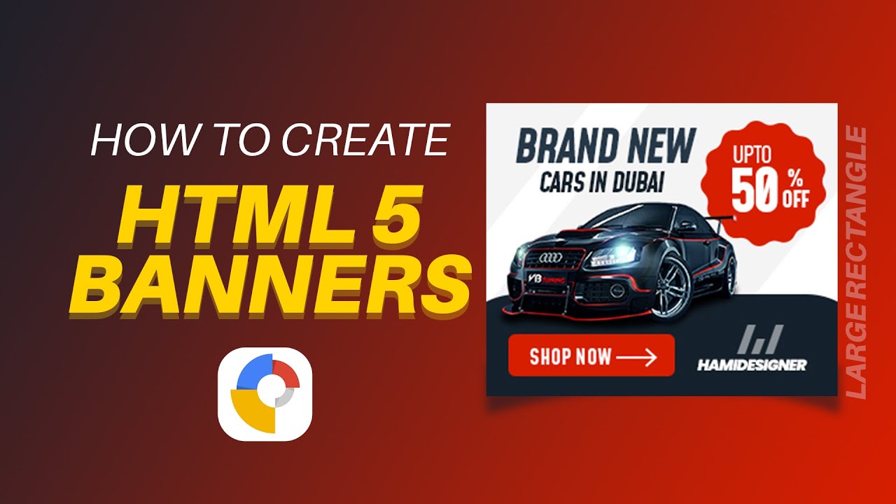 Update How to create html 5 banners in google web designer | HTML 5 Banner Tutorial #banners