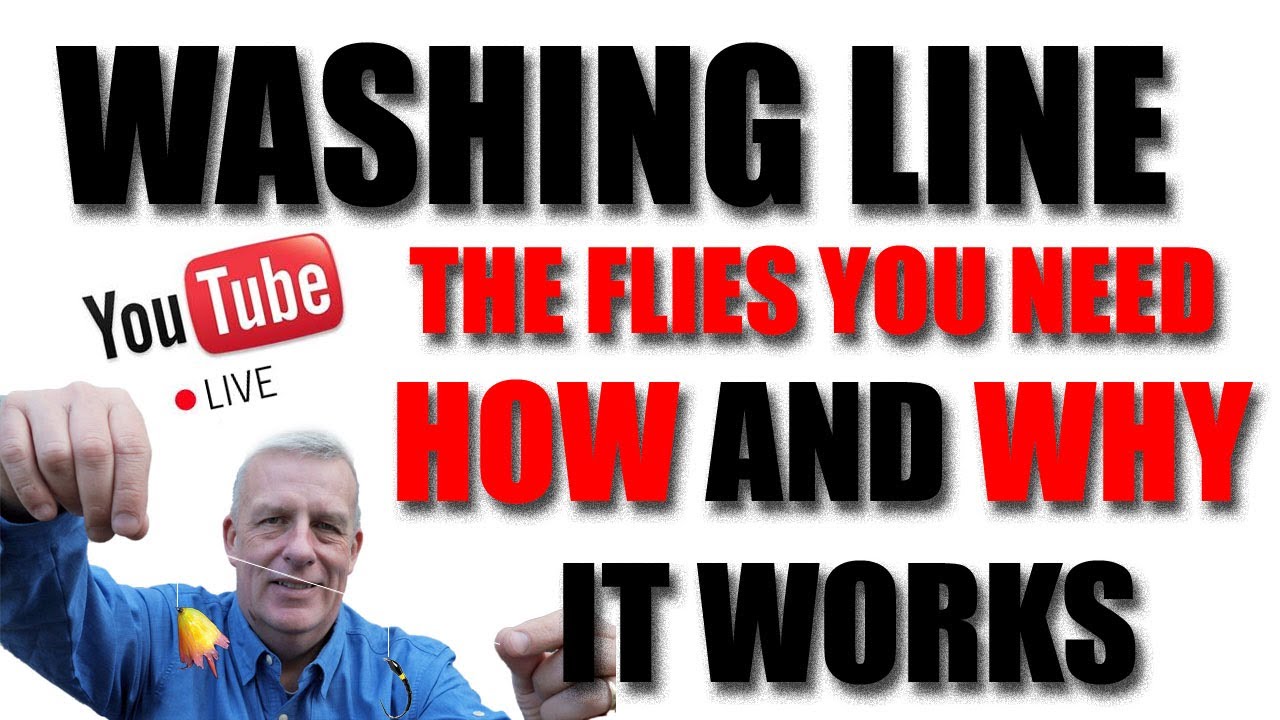 Fly Fishing and Fly Tying - Using the Washing Line - How and why it ...