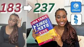 54 POINT GROWTH IN 2 MONTHS: How I Studied for USMLE Step 1 (PASS/FAIL). Resources, Schedule, Tips