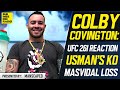 Colby Covington Reacts to UFC 261, Usman's KO of Masvidal: "No Way I’m Impressed By That"