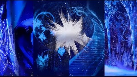 *NEW_ Frozen The Musical Backdrop with floor proj and audio redo