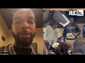 Key Glock Celebrates With Players In Locker Room After Colorado