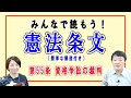 【日本国憲法】みんなで読もう憲法条文～第55条～