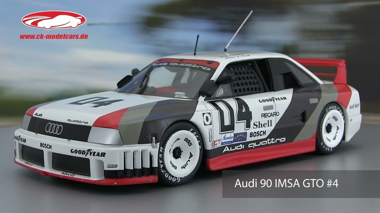 WERK83 1:18 Audi 90 IMSA GTO #04 Miller High Life 500km IMSA 1989