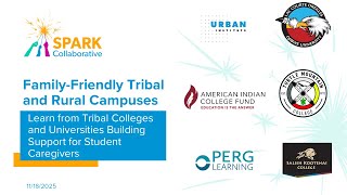 Family Friendly Tribal and Rural Campuses Webinar