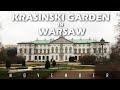 Krasinski Garden in Warsaw 4K | November 2021