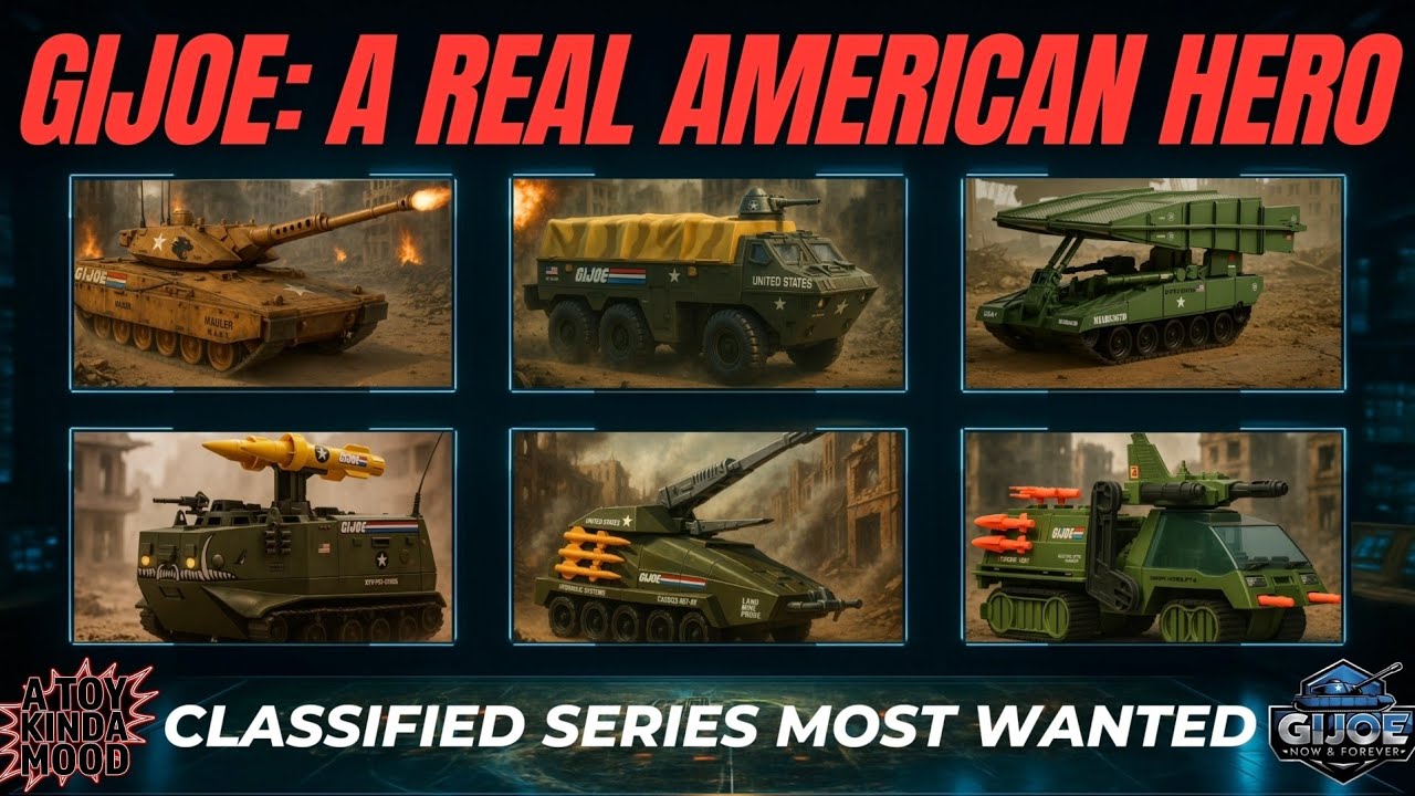 Самые ожидаемые засекреченные наземные транспортные средства GI Joe на 2026 год и далее!