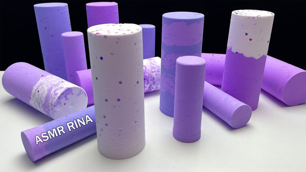 ASMR baking soda new shapes