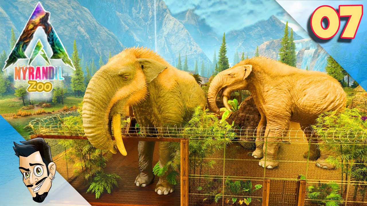 " ARK ZOO " LES DEINOTHERIUMS ARRIVENT DANS LEUR NOUVEL ENCLOS ! EP7 NYRANDIL ARK SURVIVAL ASCENDED
