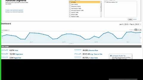 Google Analytics Setup Advanced Segments