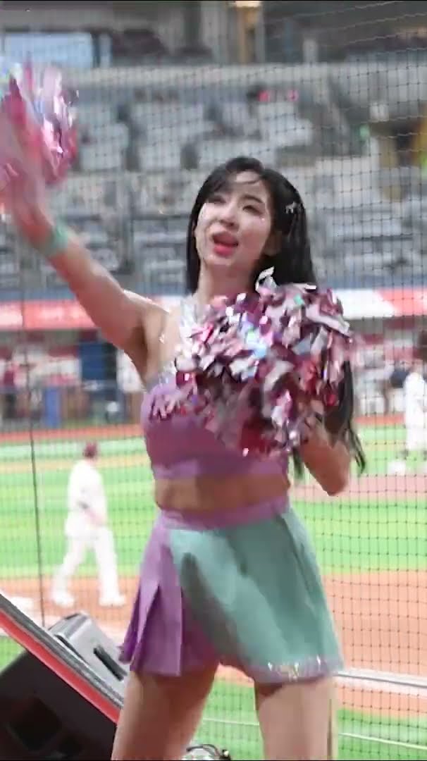 치어리더 나혜인, 언제나 미소 가득
