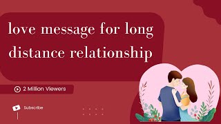 love message for longdistance relationship | long distance relationship