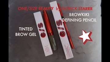 ONE/SIZE BEAUTY By Patrick Starrr BROWKIKI DEFINING BROW PENCIL AND TINTED BROW GEL