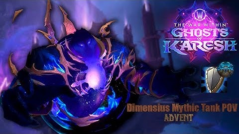 Mythic Dimensius Kill (Protection Warrior) POV