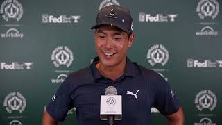 Justin Suh Friday Flash Interview 2023 The Memorial Tournament presented by Workday