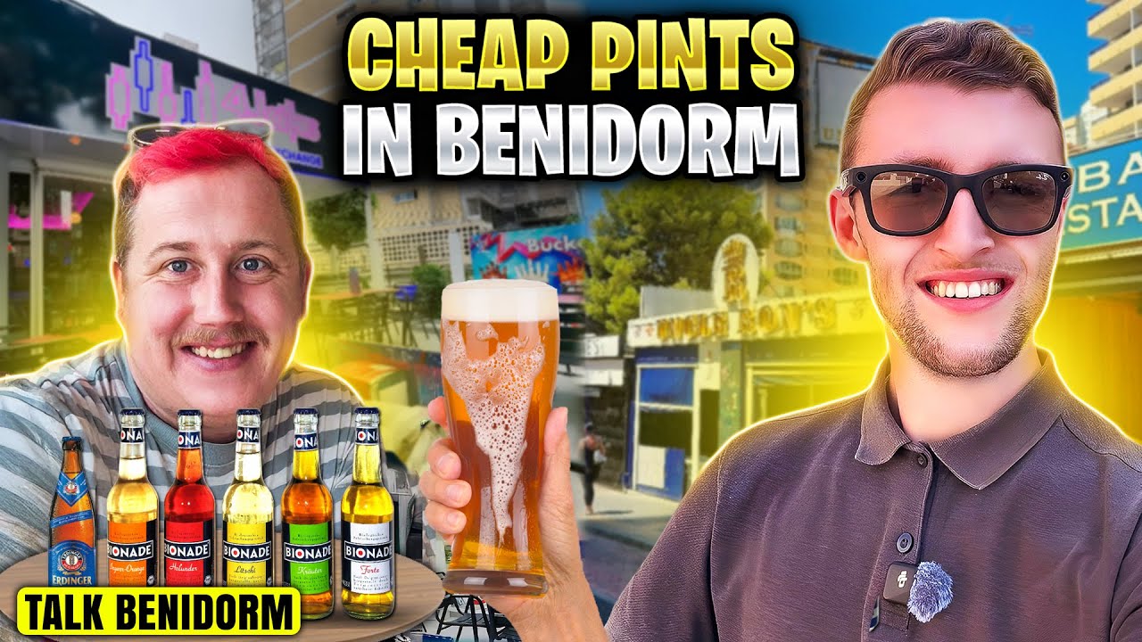CHEAP PINTS IN BENIDORM!